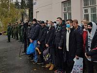 Проводы новобранцев в Щелковском военкомате