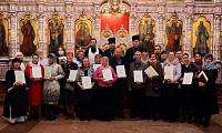 Выпуск слушателей Библейско-богословских курсов в Саввине