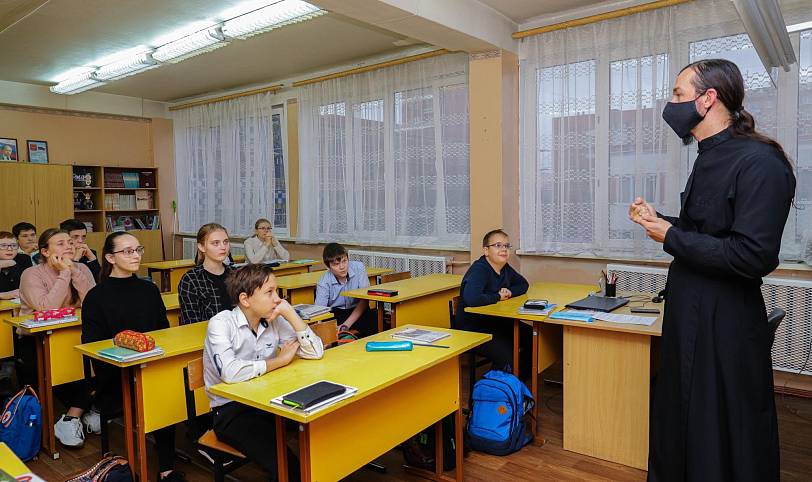 Встреча с учащимися средней школы №16 г. Орехово-Зуево