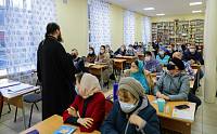 Занятие в Орехово-Зуевском отделении Миссионерско-катехизаторских курсов