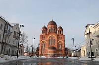 Соборное богослужение в Вознесенском храме Электростали