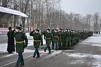 Присяга в учебном центре железнодорожных войск г. Щелково