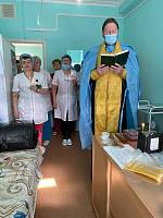 Освящение акушерско-обсервационного отделения Орехово-Зуевского родильного дома