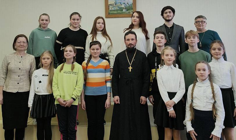 Встреча с воспитанниками детского хора г. о. Шатура