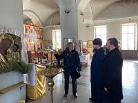 Посещение Воскресенского храма села Ильинский Погост