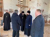 Посещение Воскресенского храма села Ильинский Погост