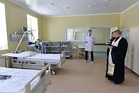 Освящение реанимационного отделения филиала Щёлковской областной больницы в г. Лосино-Петровский