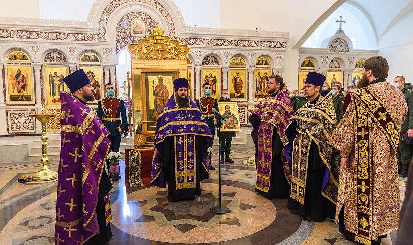 Молебен в Князь-Владимирском храме Балашихи