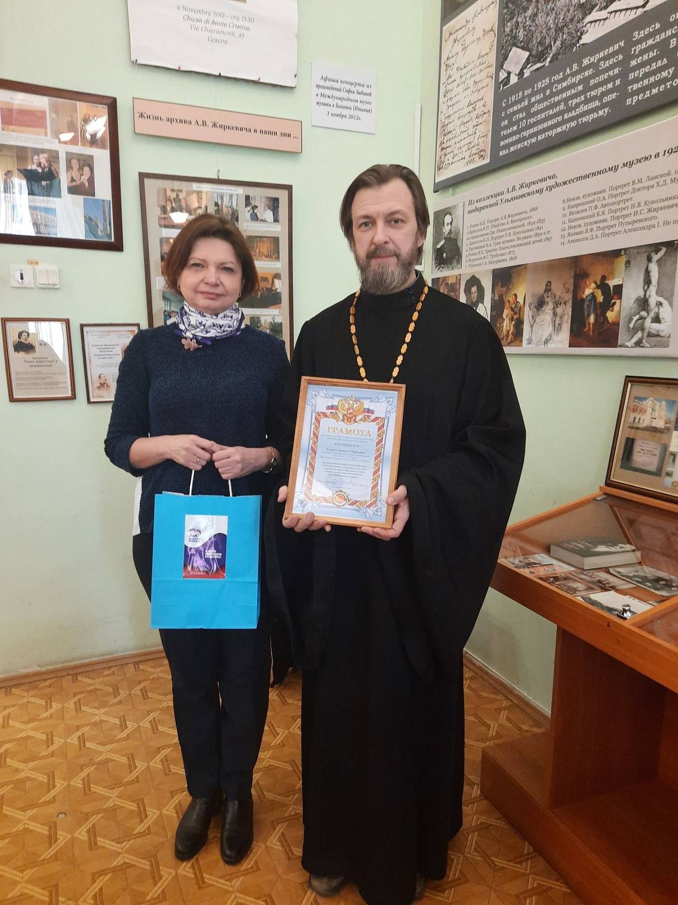 Беседа со священником в г. Фрязино