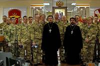 Встреча в воинской части войск Национальной гвардии в Балашихе