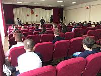 Встреча с учениками лицея деревни Давыдово