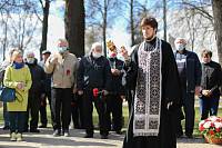 Митинг памяти ликвидаторов аварии на Чернобыльской АЭС в Ногинске