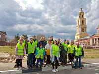 Субботник в Воскресенском храме села Ильинский Погост