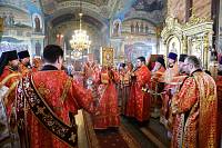 Архиерейское богослужение в Богородицерождественском соборе г. Орехово-Зуево