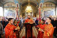 Архиерейское богослужение в Богородицерождественском соборе г. Орехово-Зуево