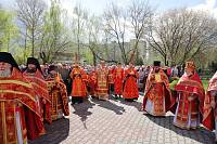 Архиерейское богослужение в Богородицерождественском соборе г. Орехово-Зуево