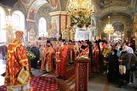 Архиерейское богослужение в Богородицерождественском соборе г. Орехово-Зуево