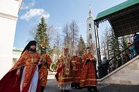 Архиерейское богослужение в Николо-Берлюковской пустыни