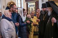 Архиерейское богослужение в Николо-Берлюковской пустыни