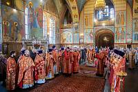 Божественная литургия в Троицком соборе г. Щелково