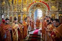 Божественная литургия в Троицком соборе г. Щелково