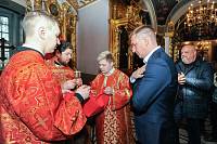 Божественная литургия в Никольском храме г. Лосино-Петровский