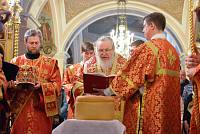 Божественная литургия в Никольском храме г. Лосино-Петровский