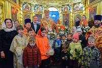 Божественная литургия в Никольском храме г. Лосино-Петровский