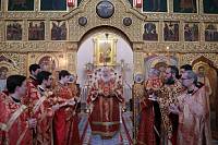 Божественная литургия в Александро-Невском храме г. Балашиха