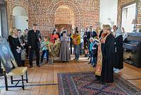 Освящение Петровского домика в усадьбе Якова Брюса