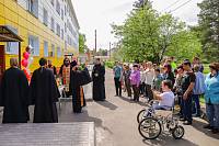 Освящение нового здания Орехово-Зуевского психоневрологического интерната