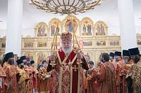 Архиерейское богослужение в Казанском храме города Павловский Посад