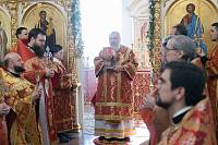 Архиерейское богослужение в Казанском храме города Павловский Посад