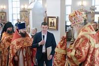 Архиерейское богослужение в Казанском храме города Павловский Посад