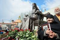 Открытие памятника митрополиту Волоколамскому и Юрьевскому Питириму (Нечаеву)