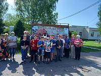 Беседа в библиотеке села Макарово