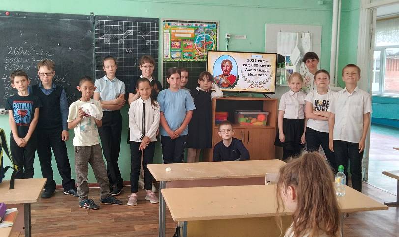 Встреча со школьниками в поселке Фряново