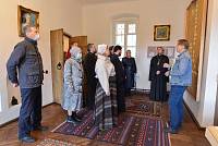 Соборное богослужение в Иоанно-Богословском храме деревни Корпуса