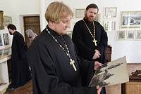 Соборное богослужение в Иоанно-Богословском храме деревни Корпуса