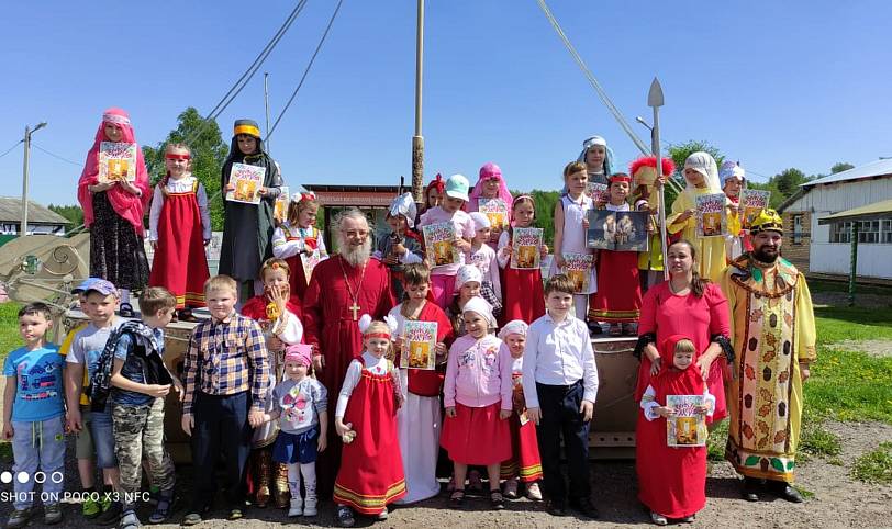 Пасхальный спектакль в Бывалино