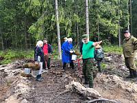 Посадка леса в Орехово-Зуевском благочинии