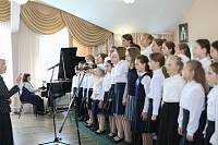 Окончание учебного года в детской школе искусств при Богоявленском соборе Ногинска