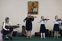 Окончание учебного года в детской школе искусств при Богоявленском соборе Ногинска