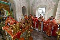 День памяти священномученика Василия Крылова в Троицком храме села Рязанцы