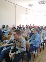 Лекция в Рошальском техникуме