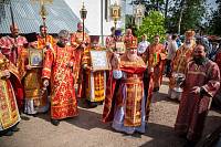 Престольный праздник в храме блаженной Ксении Петербургской деревни Медвежьи Озера