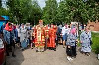 Престольный праздник в храме блаженной Ксении Петербургской деревни Медвежьи Озера