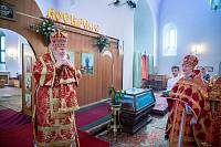 Престольный праздник в храме блаженной Ксении Петербургской деревни Медвежьи Озера