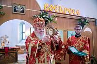 Престольный праздник в храме блаженной Ксении Петербургской деревни Медвежьи Озера