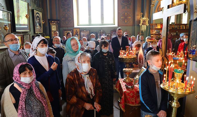 Престольный праздник в храме Ксении Блаженной г. Орехово-Зуево